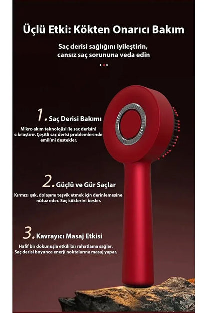 Florrin Şarjlı Saç Bakım Tarağı
